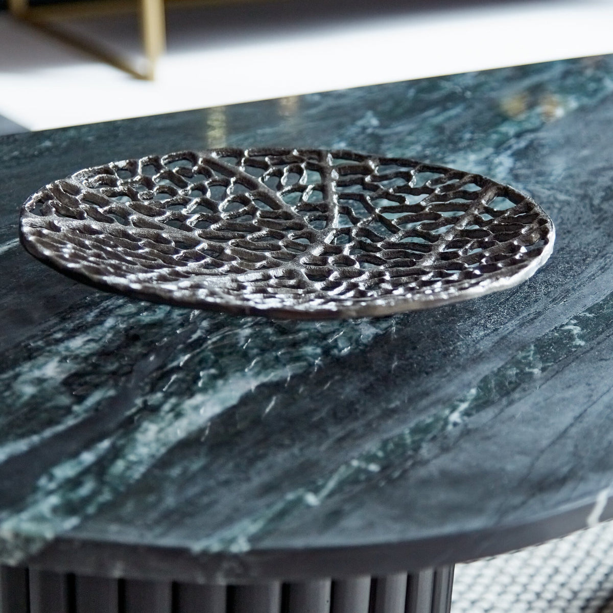 Myla Black Marble Coffee Table