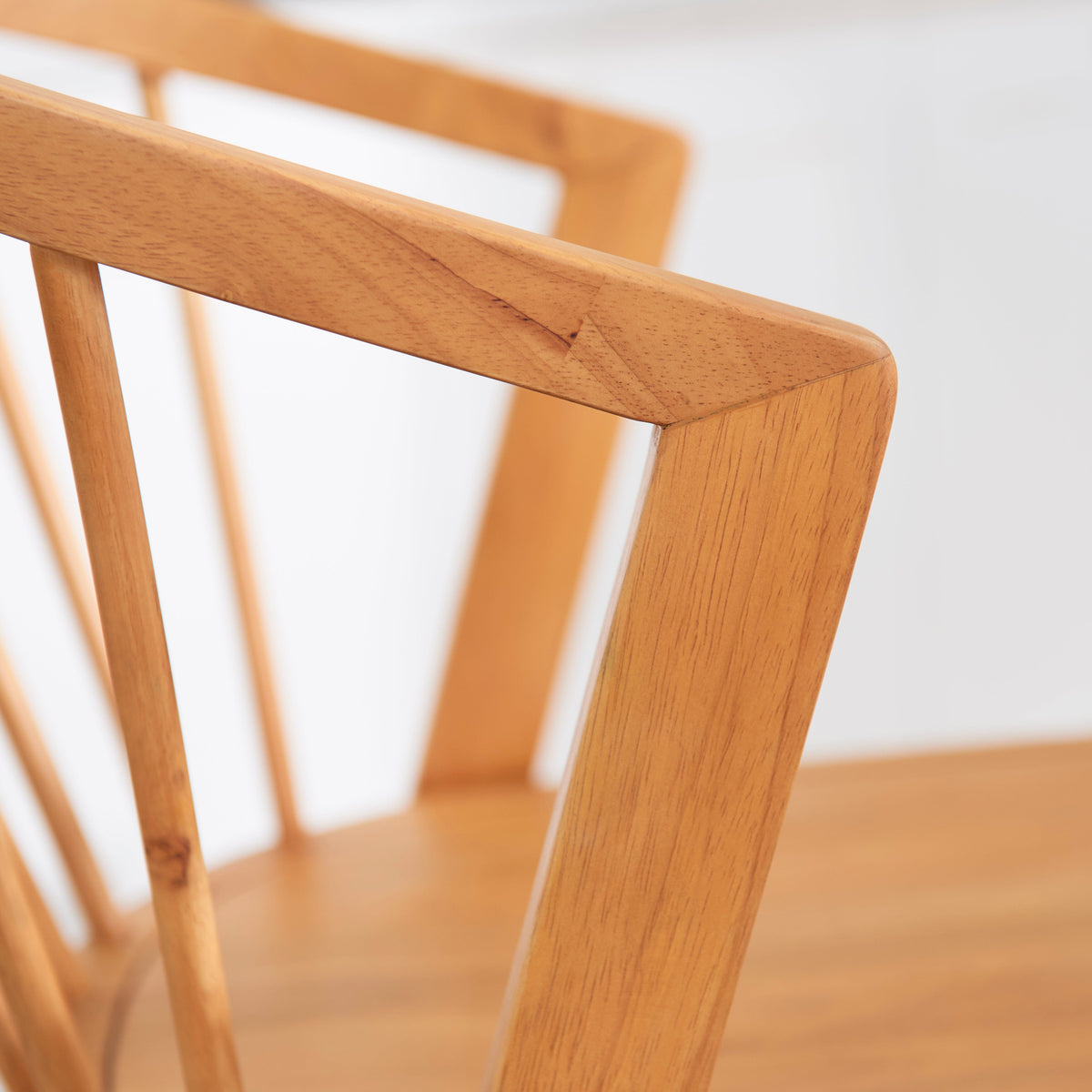 Mabel Classic Oak Bar Stools - Set of 2
