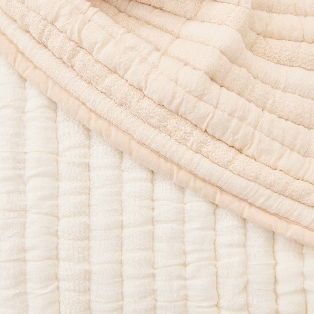 Malton 125x145cm Cotton Bedspread - White