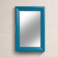 OUTLET - Nami Wall Cabinet with Mirror - Teal Blue