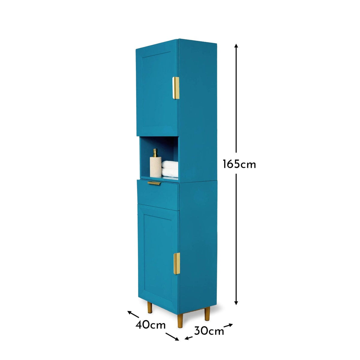 Outlet - Nami Tallboy - Teal Blue