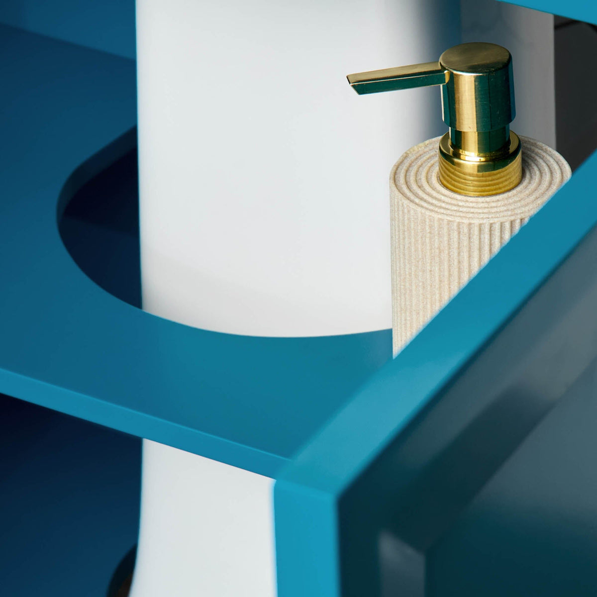 OUTLET - Nami Undersink Cabinet -  Teal Blue