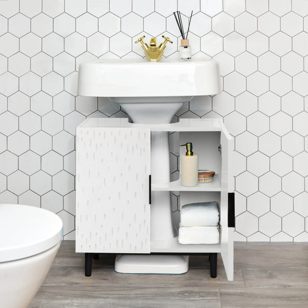 OUTLET - Reva Undersink Cabinet- Snow White