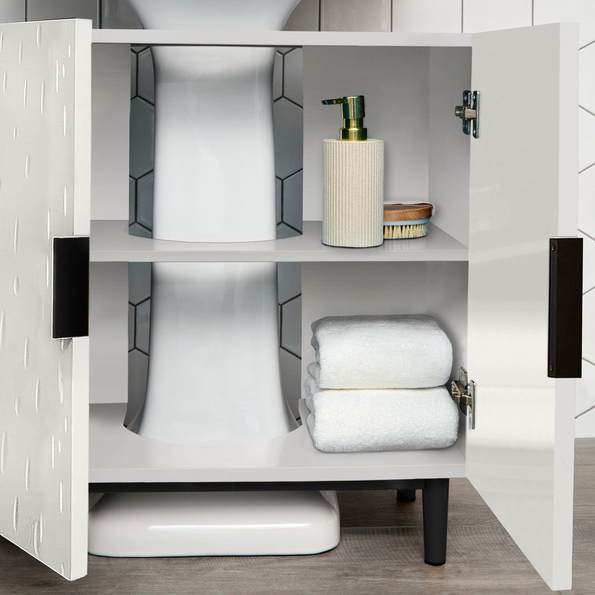 OUTLET - Reva Undersink Cabinet- Snow White