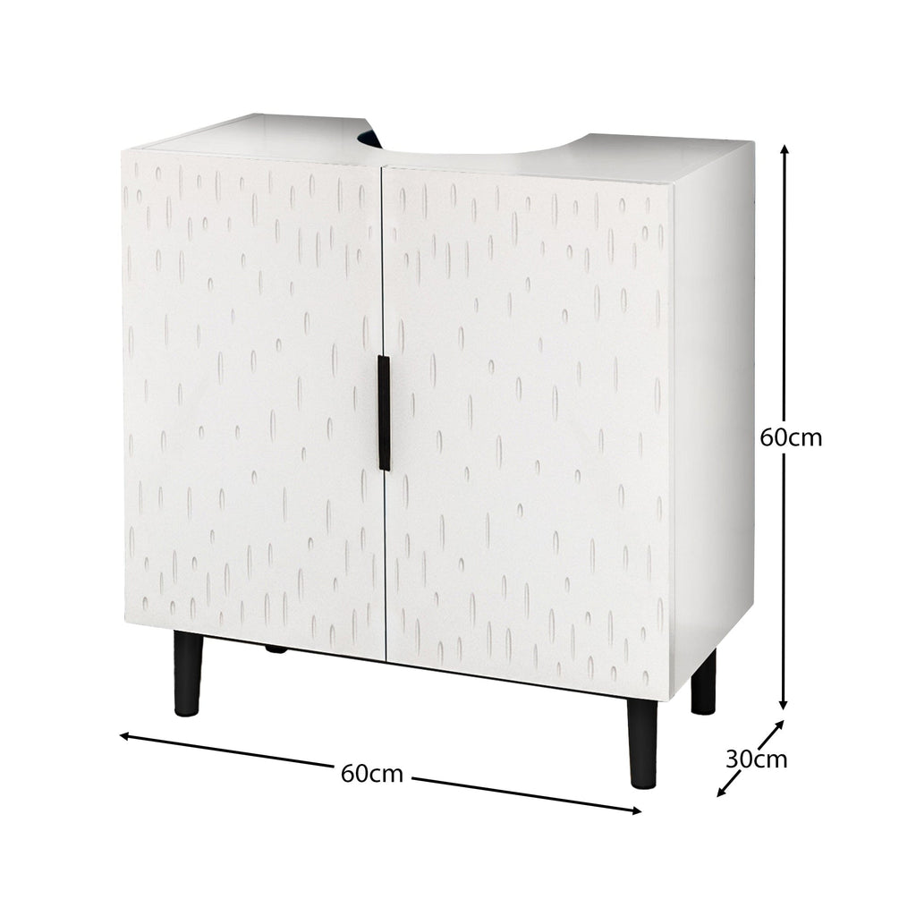 OUTLET - Reva Undersink Cabinet- Snow White