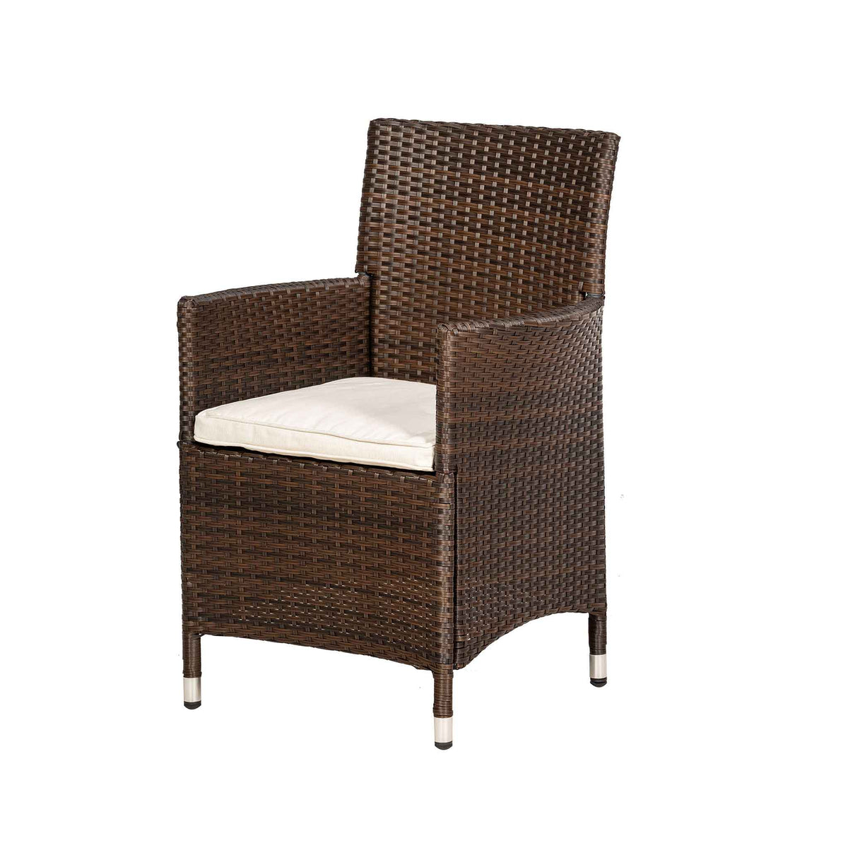 Vada 150cm 6 Seat Rattan Rectangular Dining Set