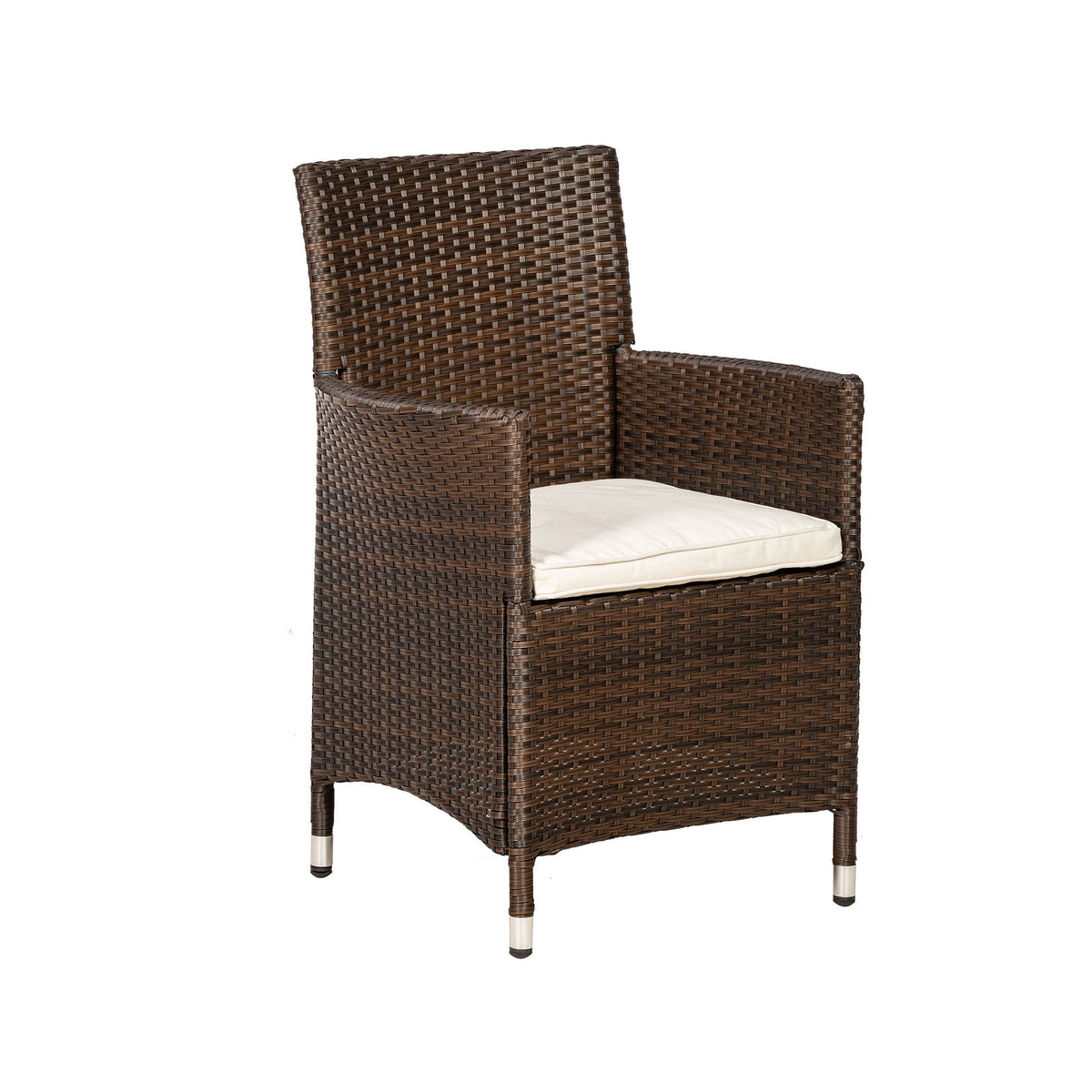 Vada 150cm 6 Seat Rattan Rectangular Dining Set