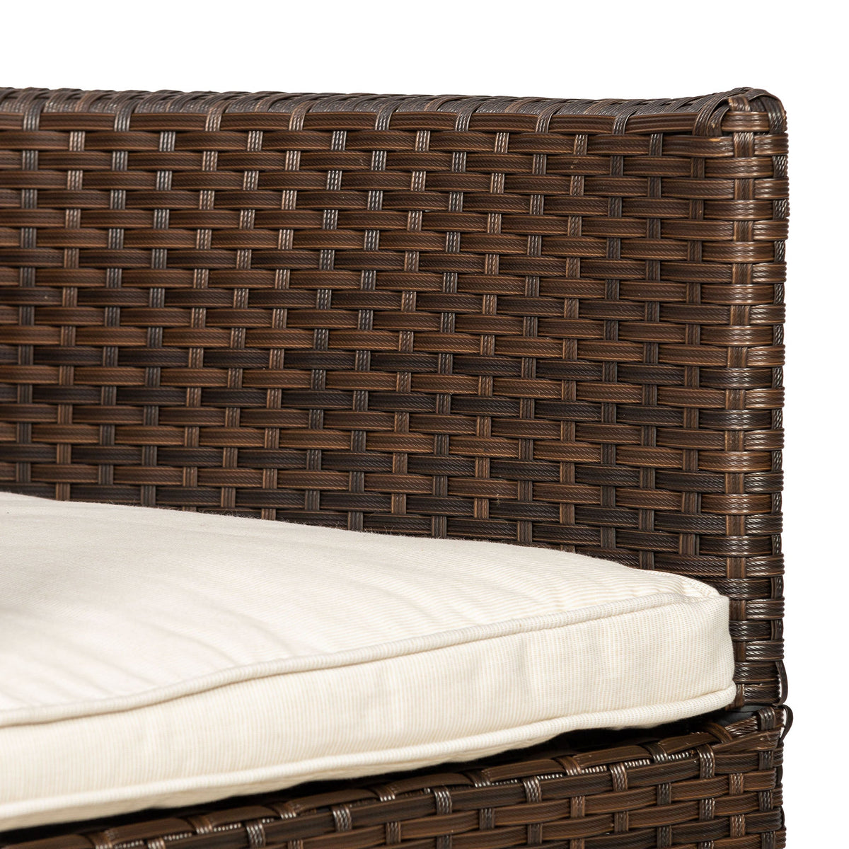 Vada 150cm 6 Seat Rattan Rectangular Dining Set