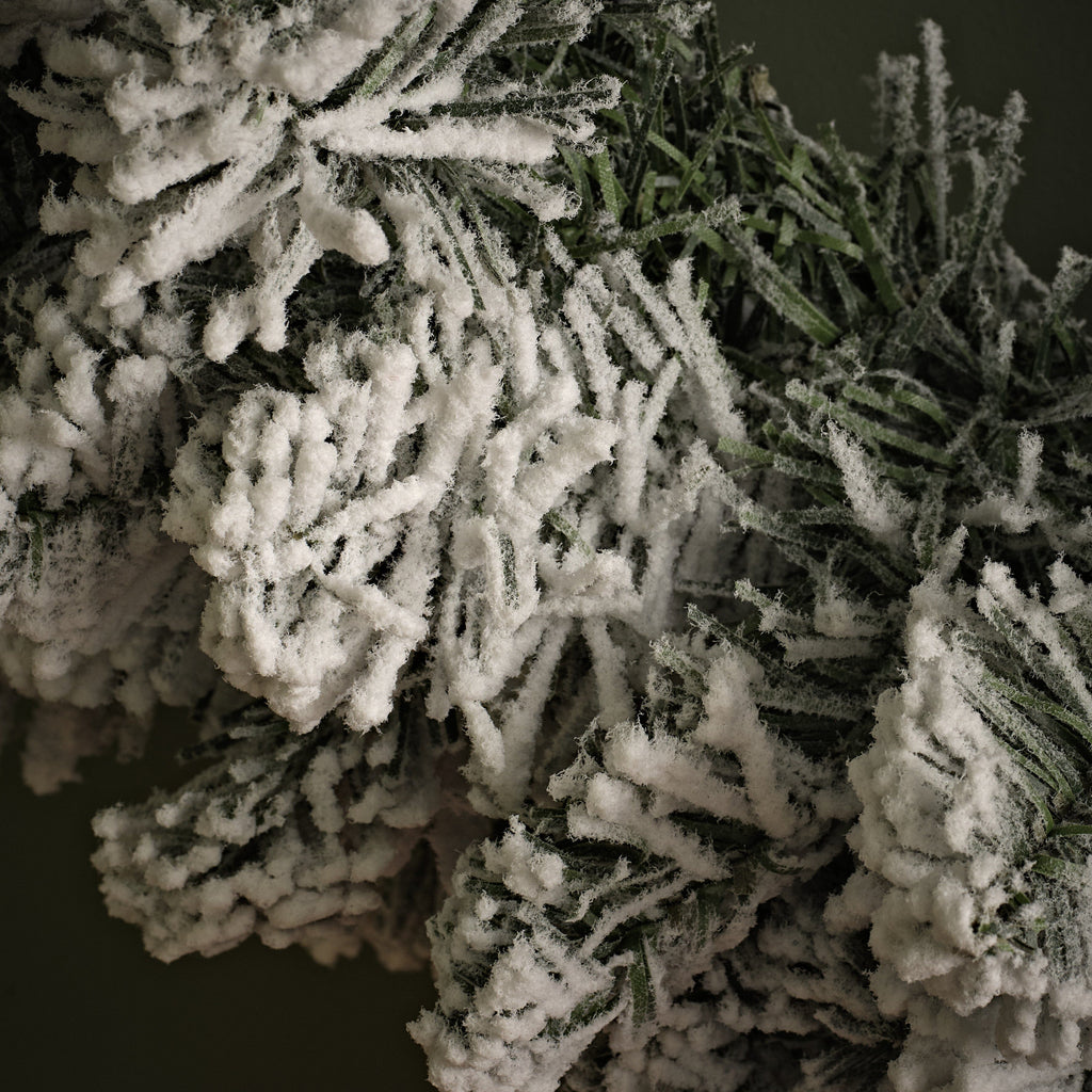 Norrbo 50cm Frosted Christmas Wreath