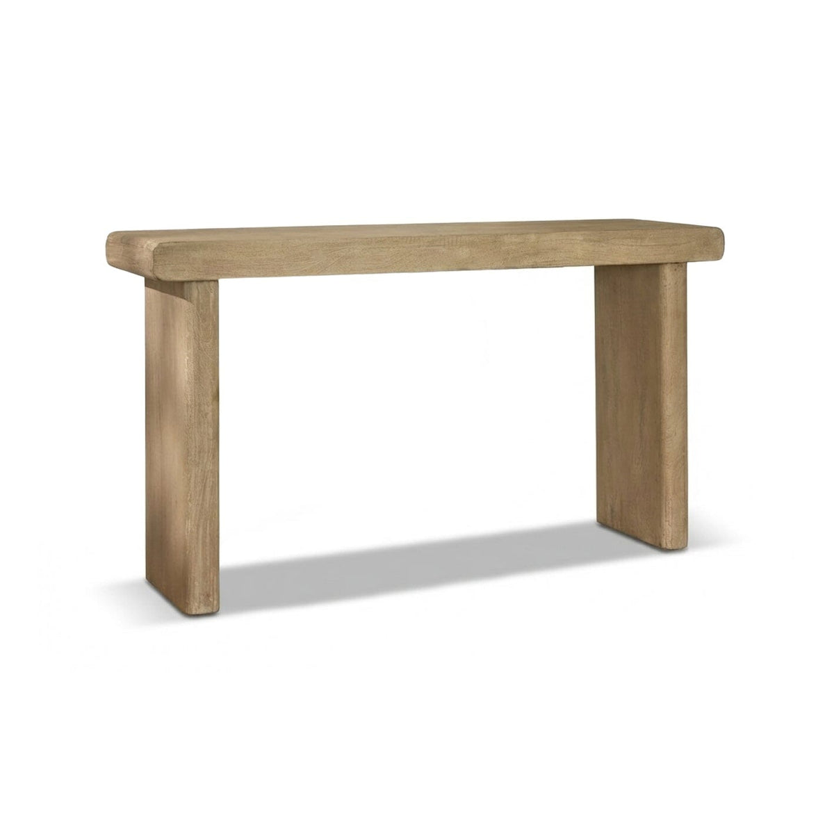 Nevaeh Chalked Mango Wood Console Table - 140cm