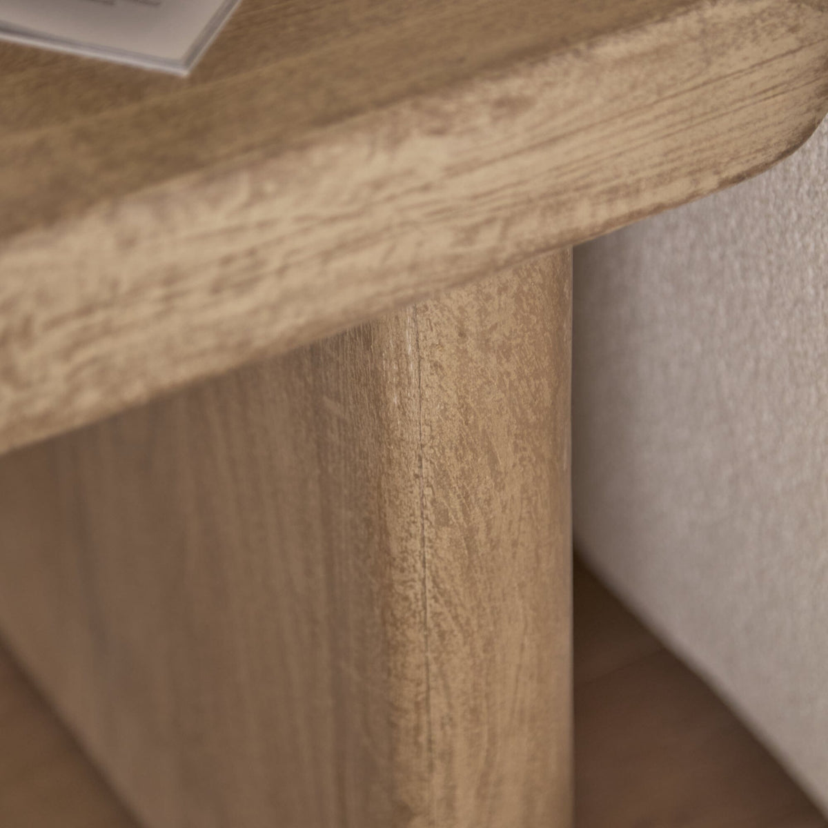 Nevaeh Side Table - Chalked Mango Wood