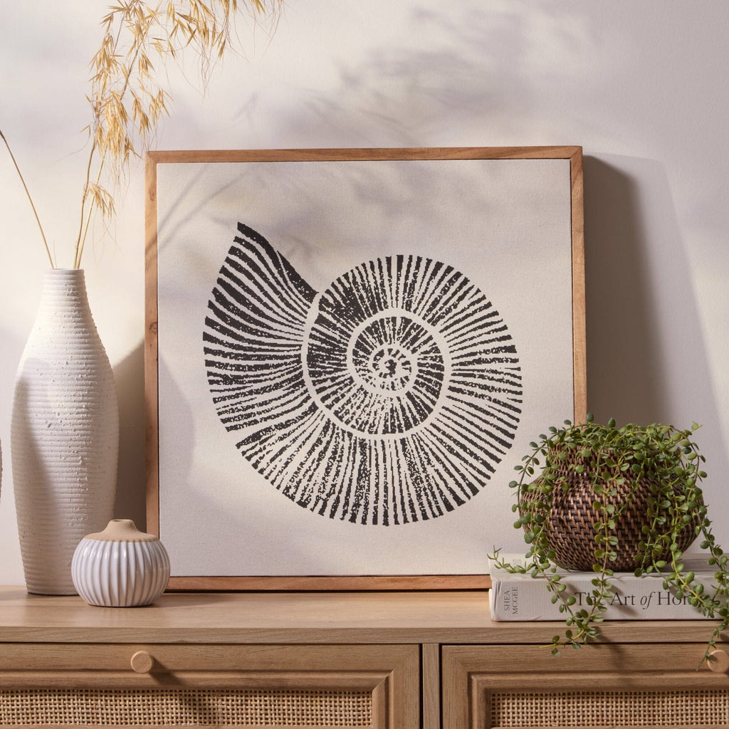 Newlyn 45x45cm Wall Art - Shell II