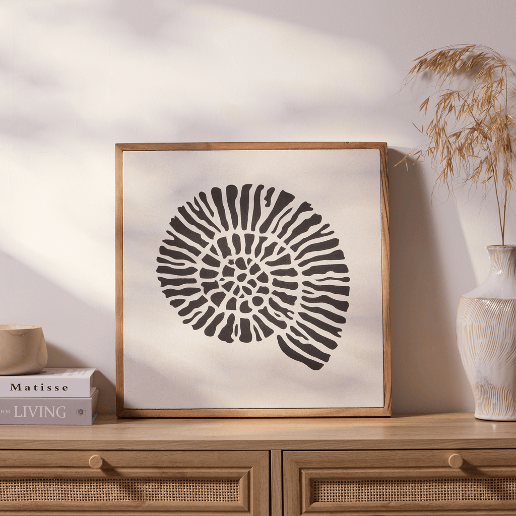 Newlyn 45x45cm Wall Art - Shell II