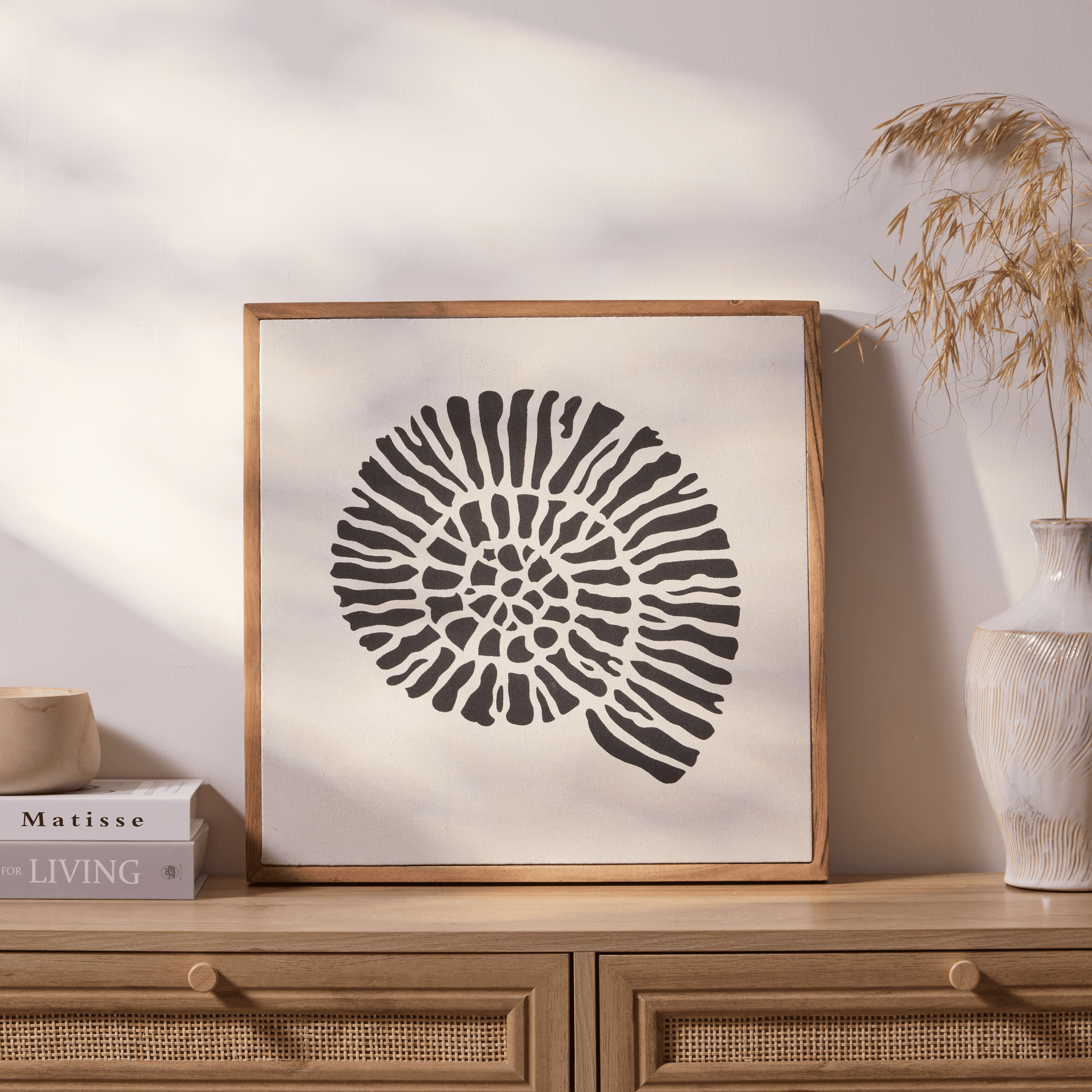 Newlyn 45x45cm Wall Art - Shell II