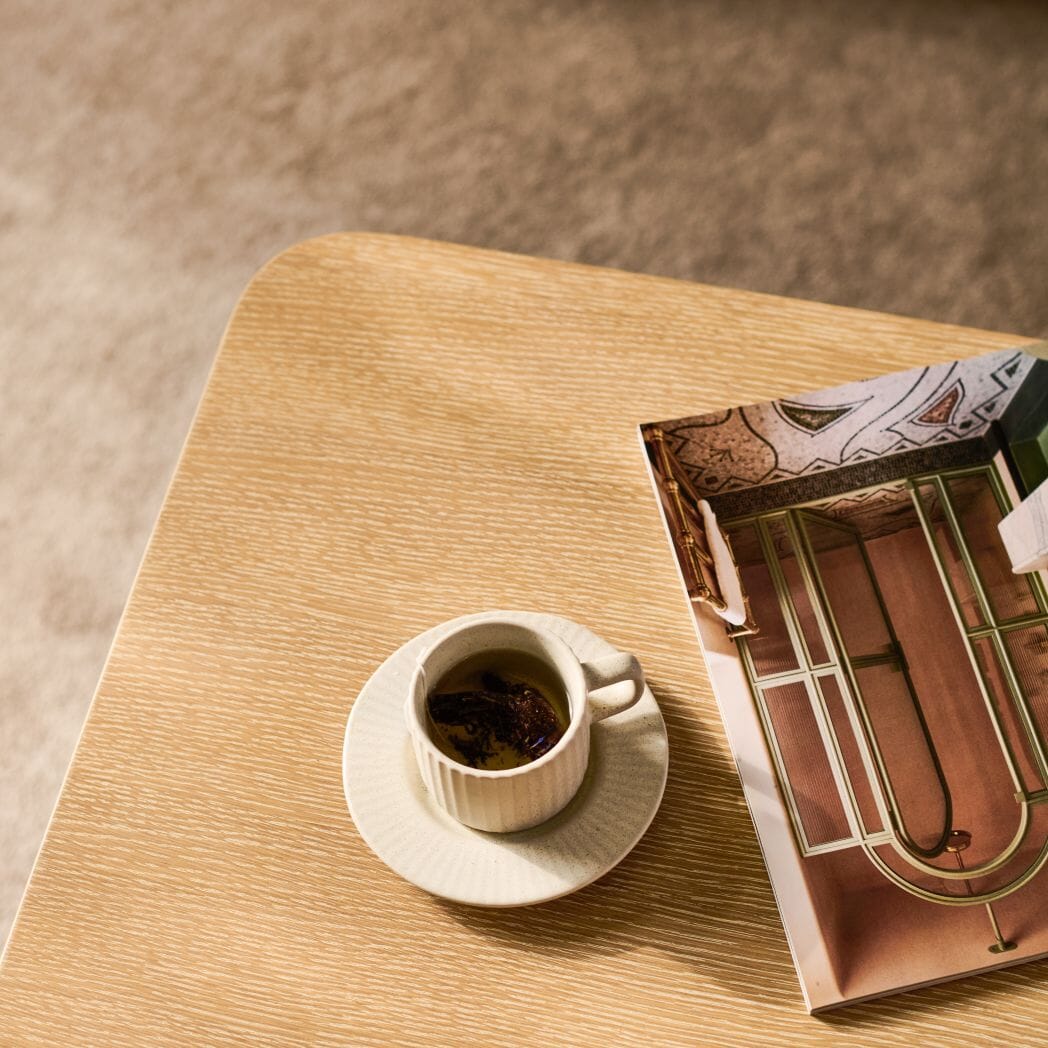 Noah Whitewash Oak Rectangular Coffee Table