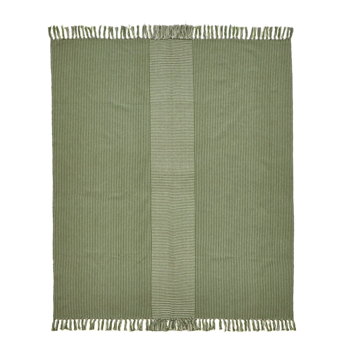 Odisha 125x150cm Green Throw