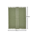 Odisha 125x150cm Green Throw
