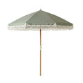 Oia Olive Green Parasol - 2m Round