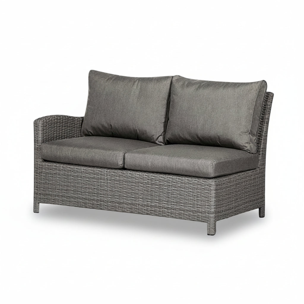 Paris Rattan Lounge Dining Set with Rise and Fall Table