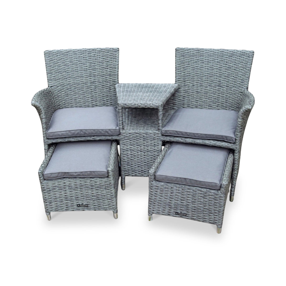 Paris Lux Rattan Companion Set
