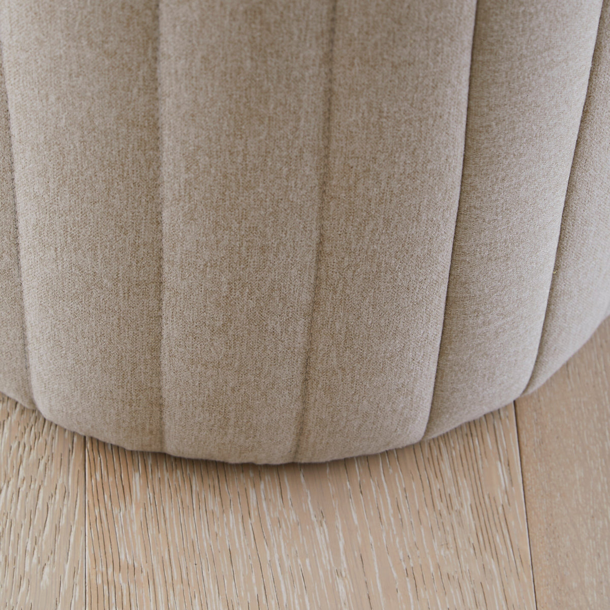 Outlet - Penelope Drum Stool - Sand