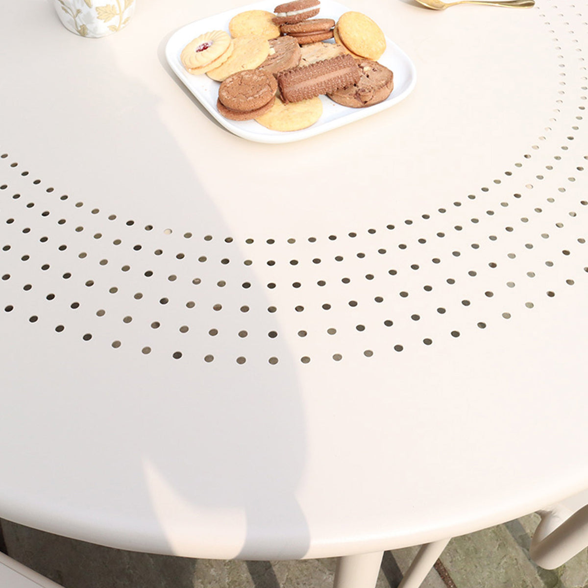 Porto 4 Seater Round Dining Set