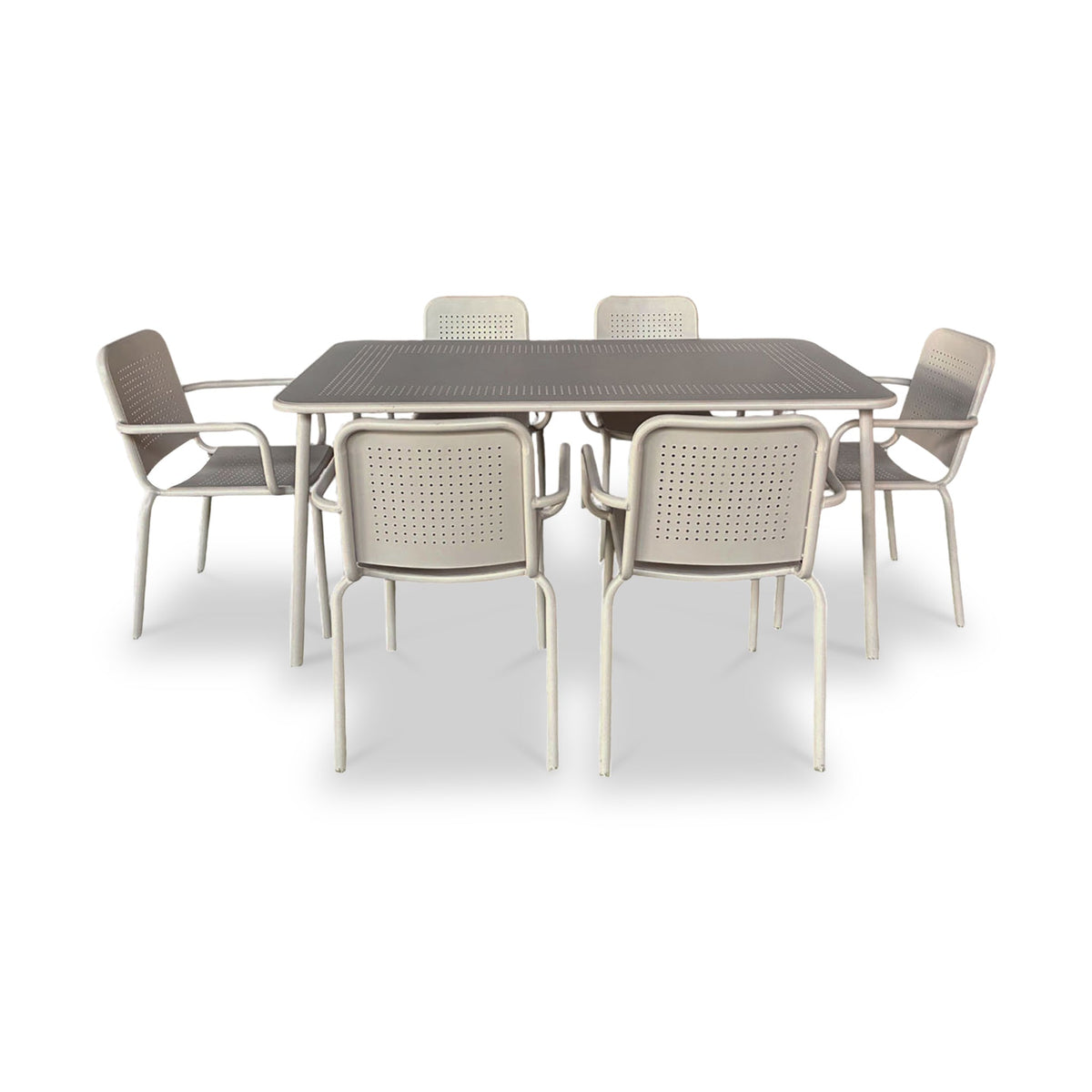 Porto 6 Seater Rectangular Dining Set