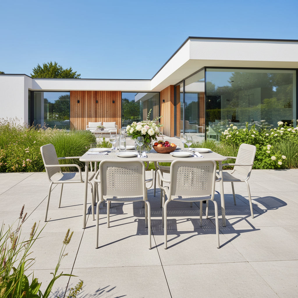 Porto 6 Seater Rectangular Dining Set