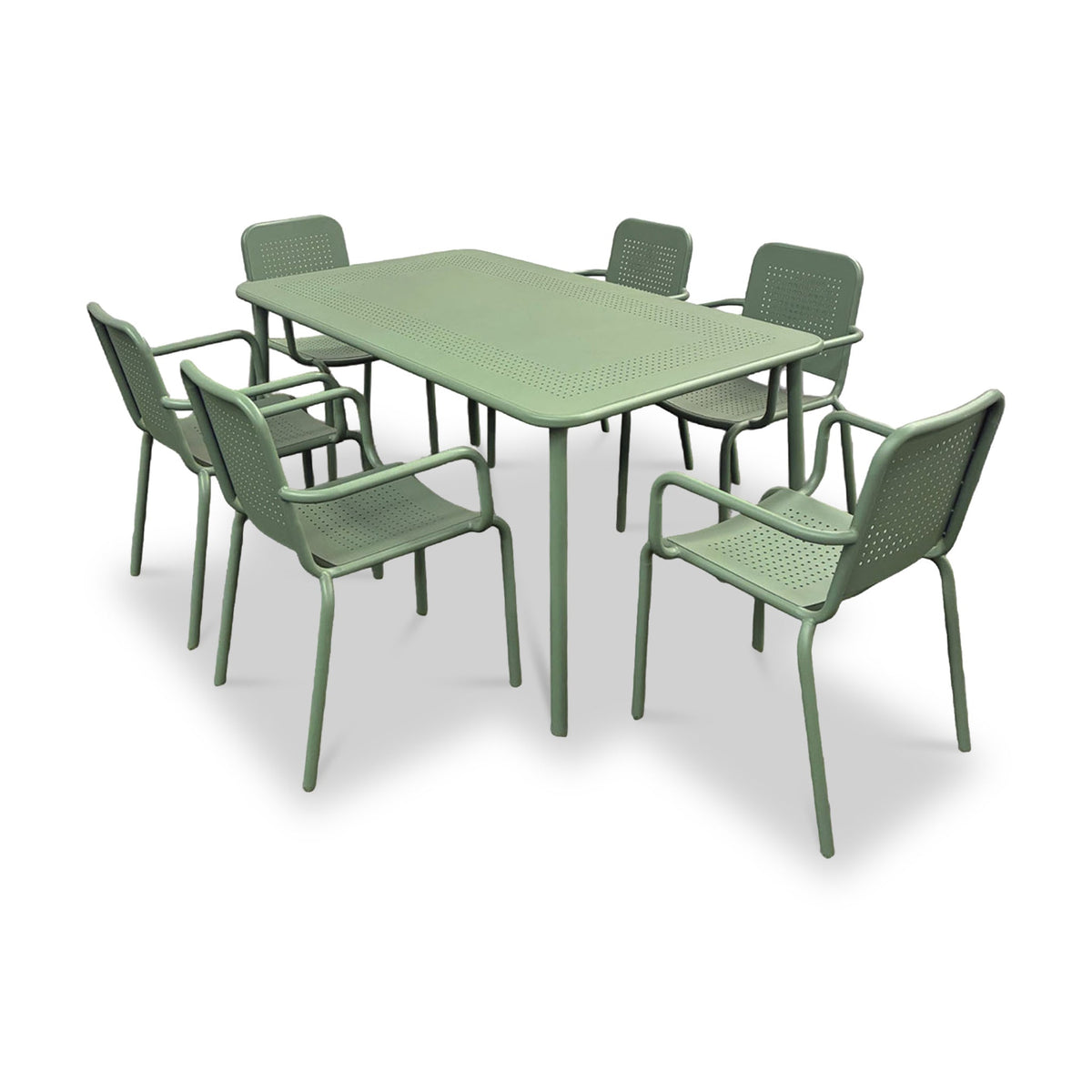 Porto 6 Seater Rectangular Dining Set