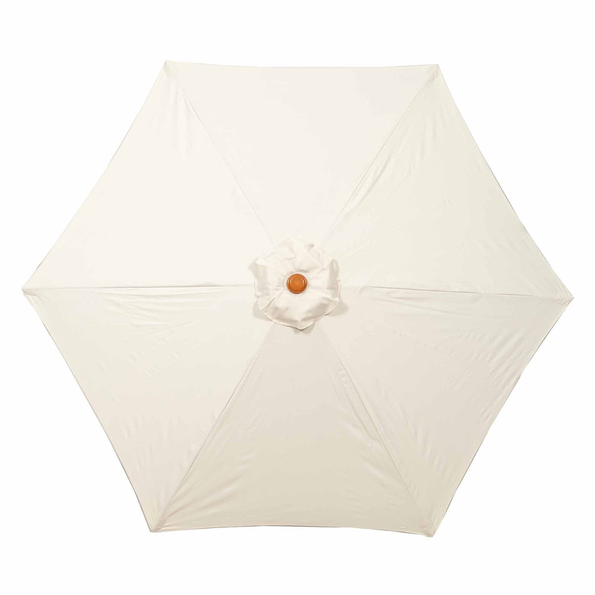 2.5m Wood-Look Aluminium Parasol