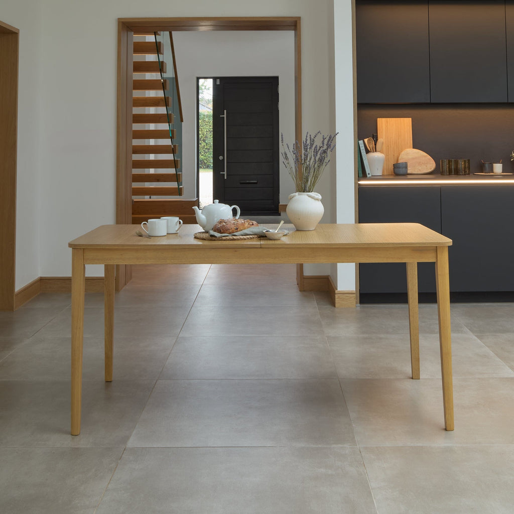 Paul Pale Oak Extending Dining Table - Large