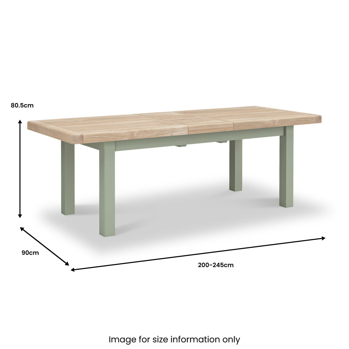 Penzance Large Extending Dining Table