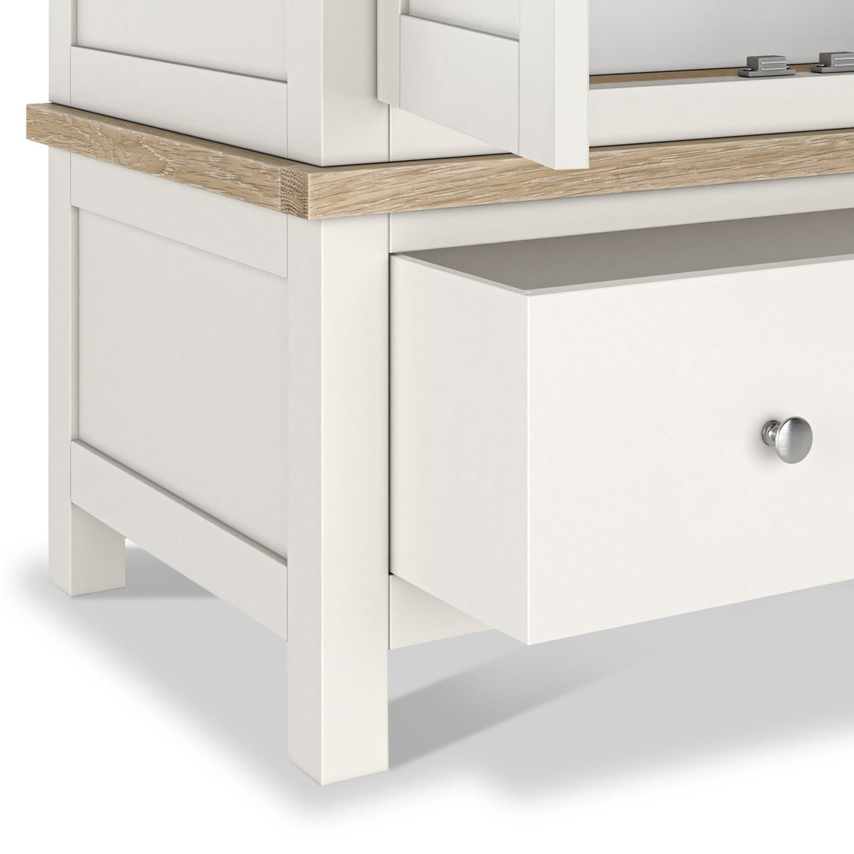 Farro Double Wardrobe with Drawers