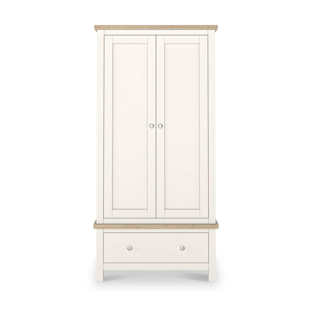Farro Double Wardrobe with Drawers