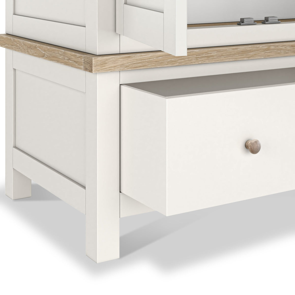 Farro Double Wardrobe with Drawers