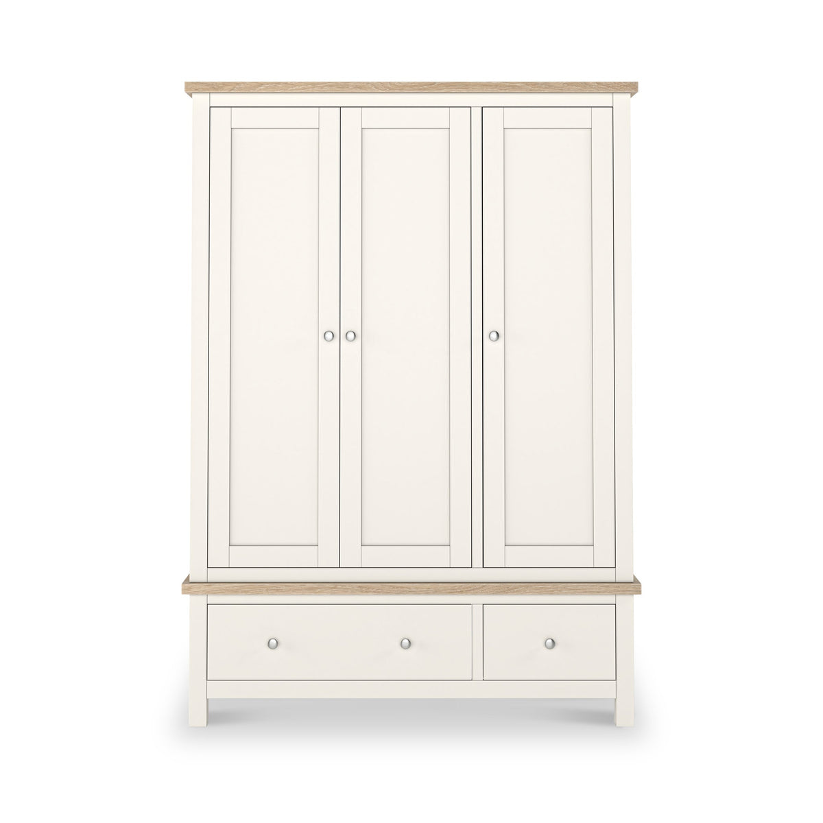 Farro Triple Wardrobe with Drawers
