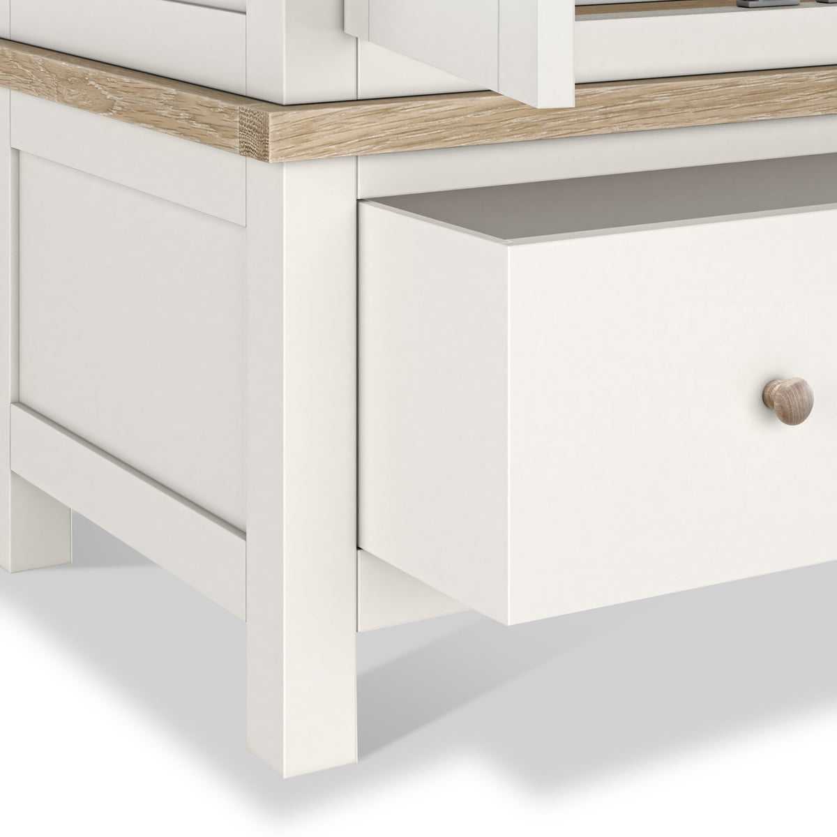 Farro Triple Wardrobe with Drawers