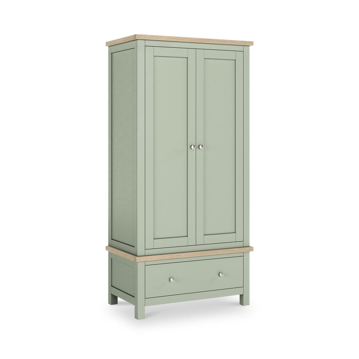 Farro Double Wardrobe with Drawers