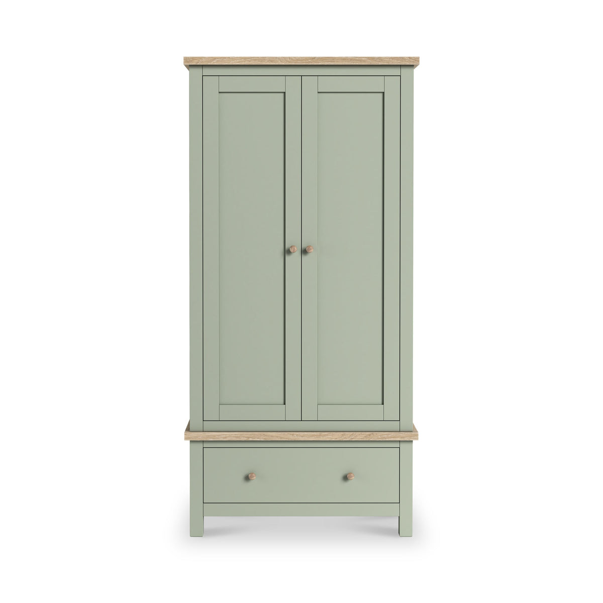 Farro Double Wardrobe with Drawers