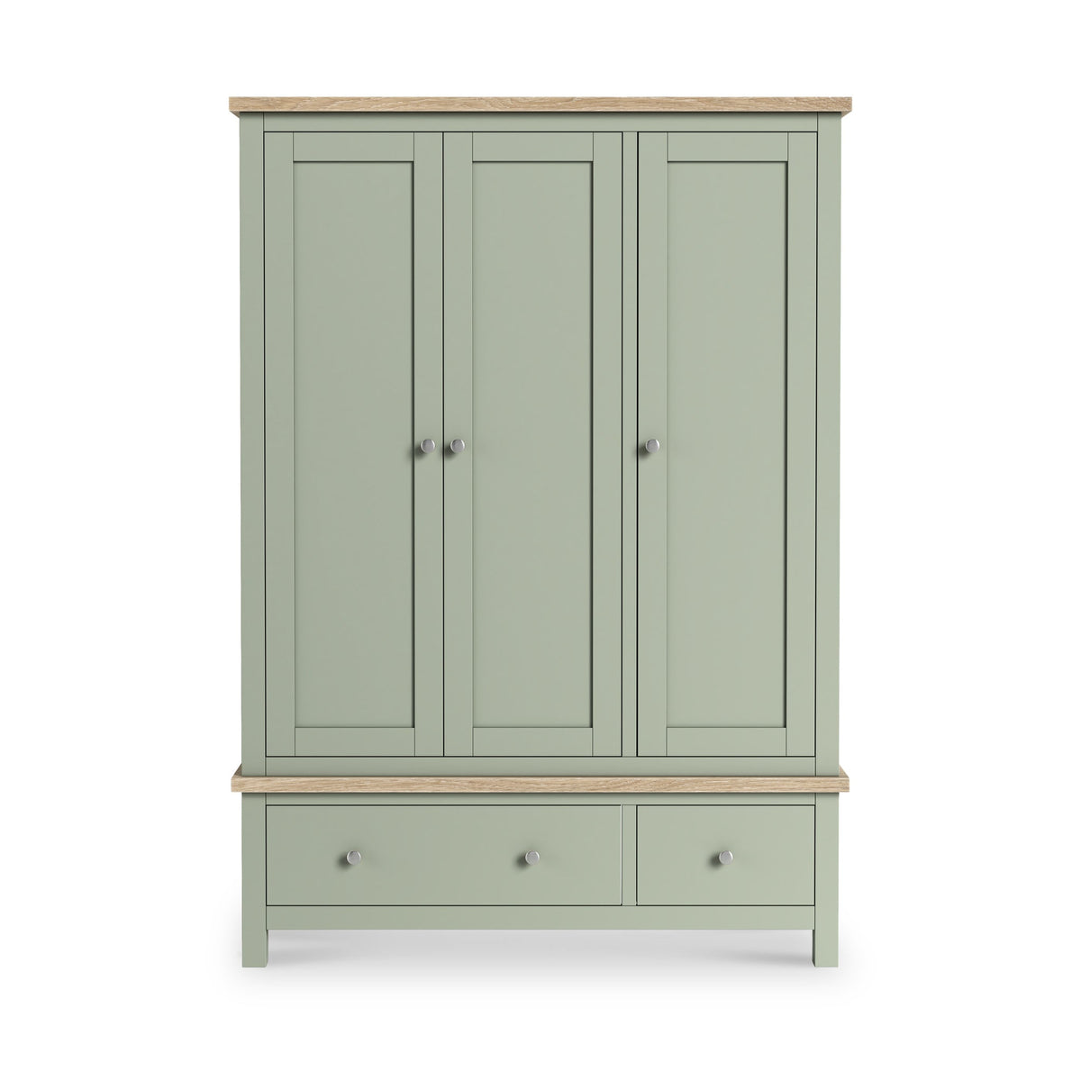 Farro Triple Wardrobe with Drawers