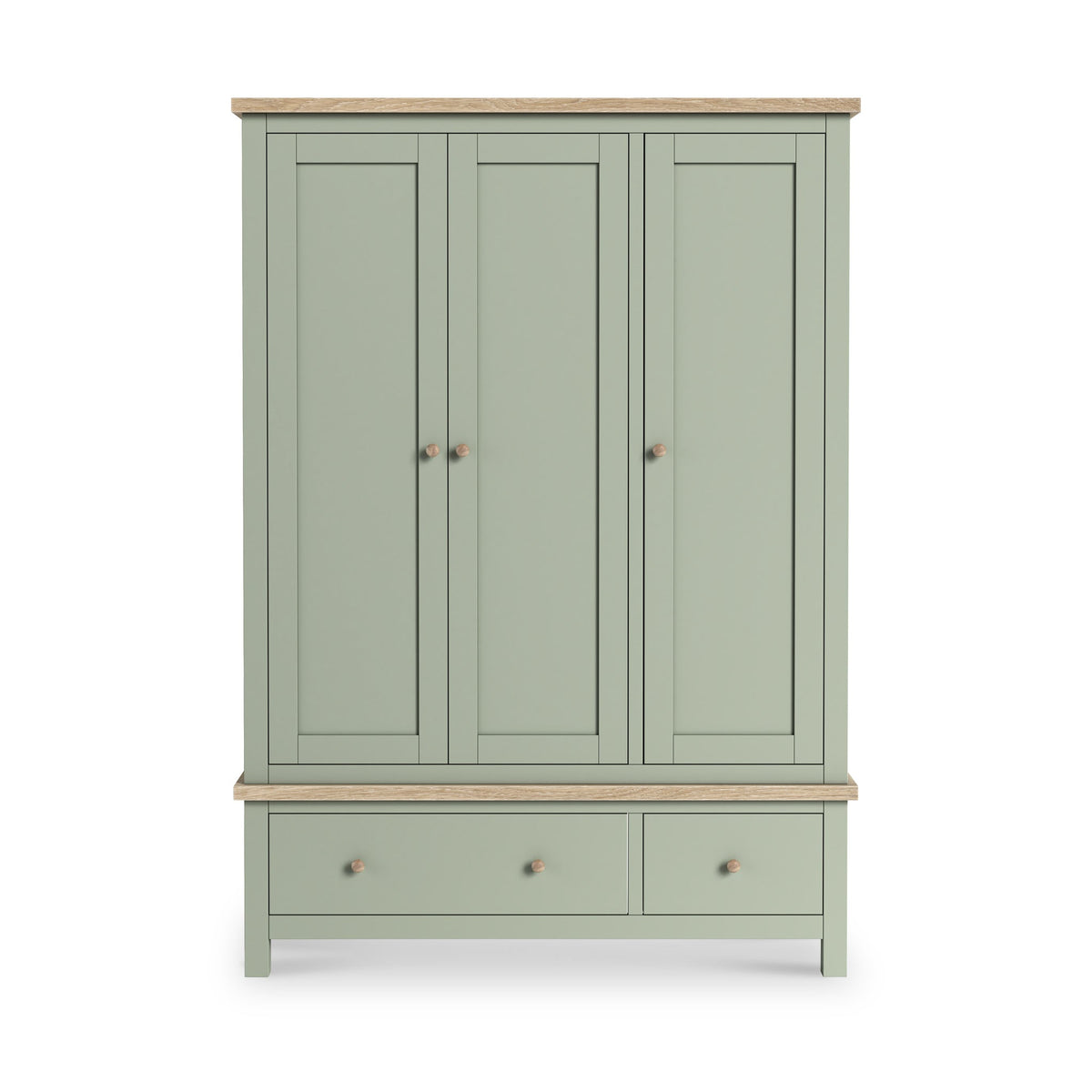 Farro Triple Wardrobe with Drawers