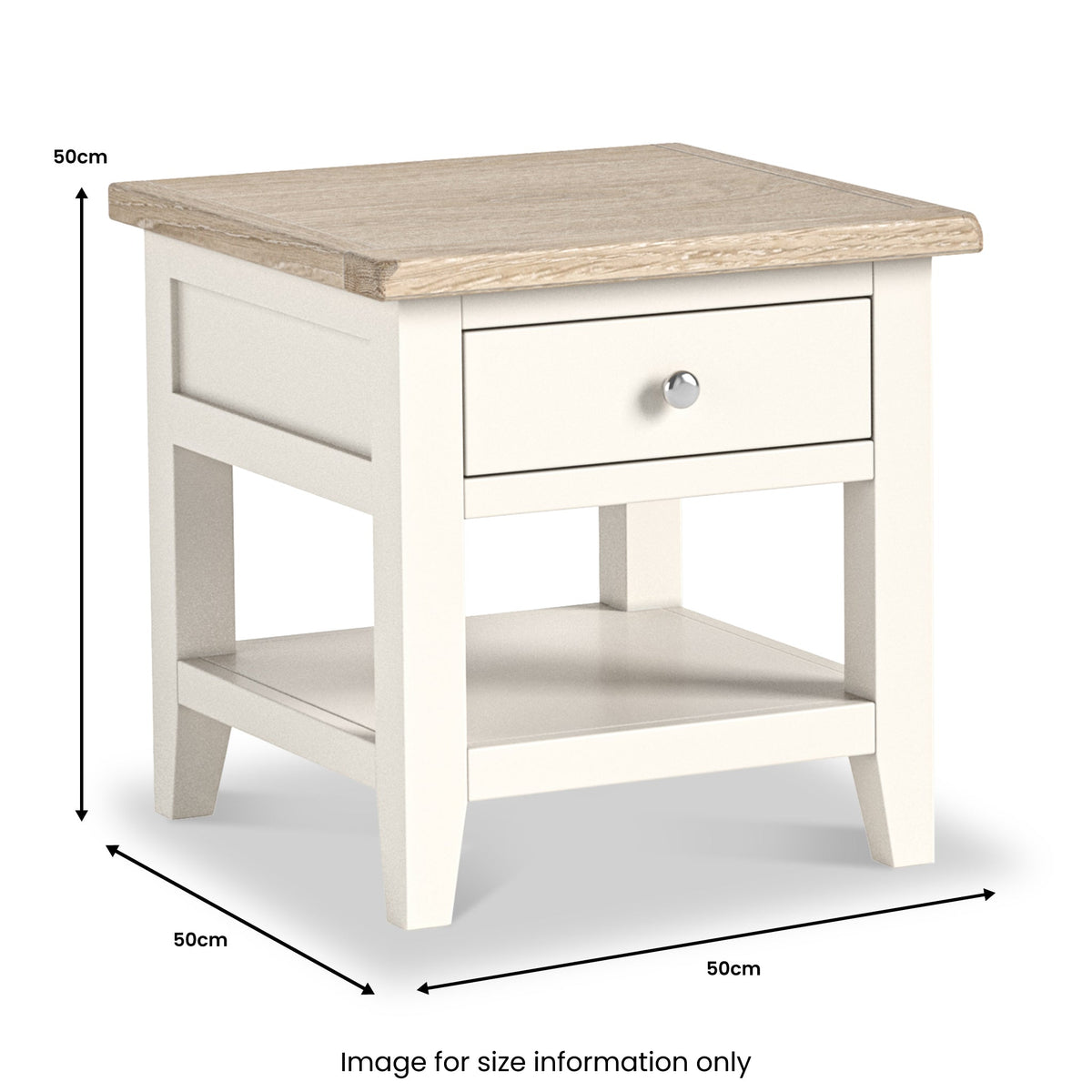 Bramley 1 Drawer Lamp Table