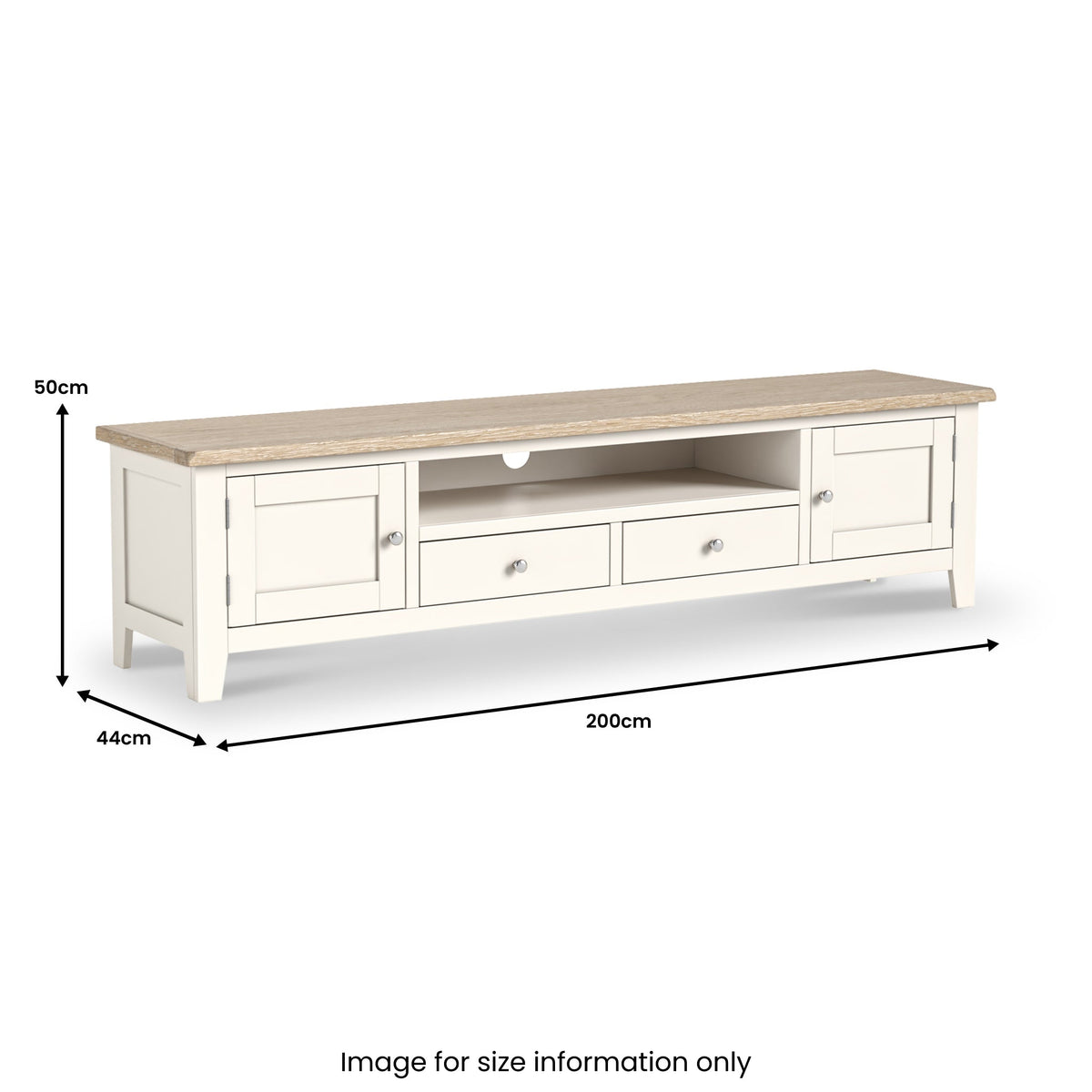 Bramley 200cm Wide TV Unit
