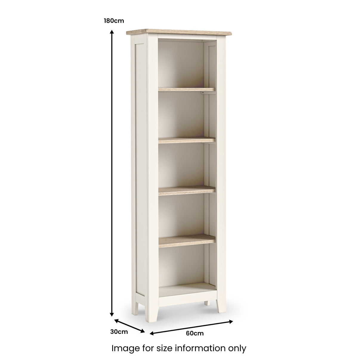 Bramley Slim Bookcase