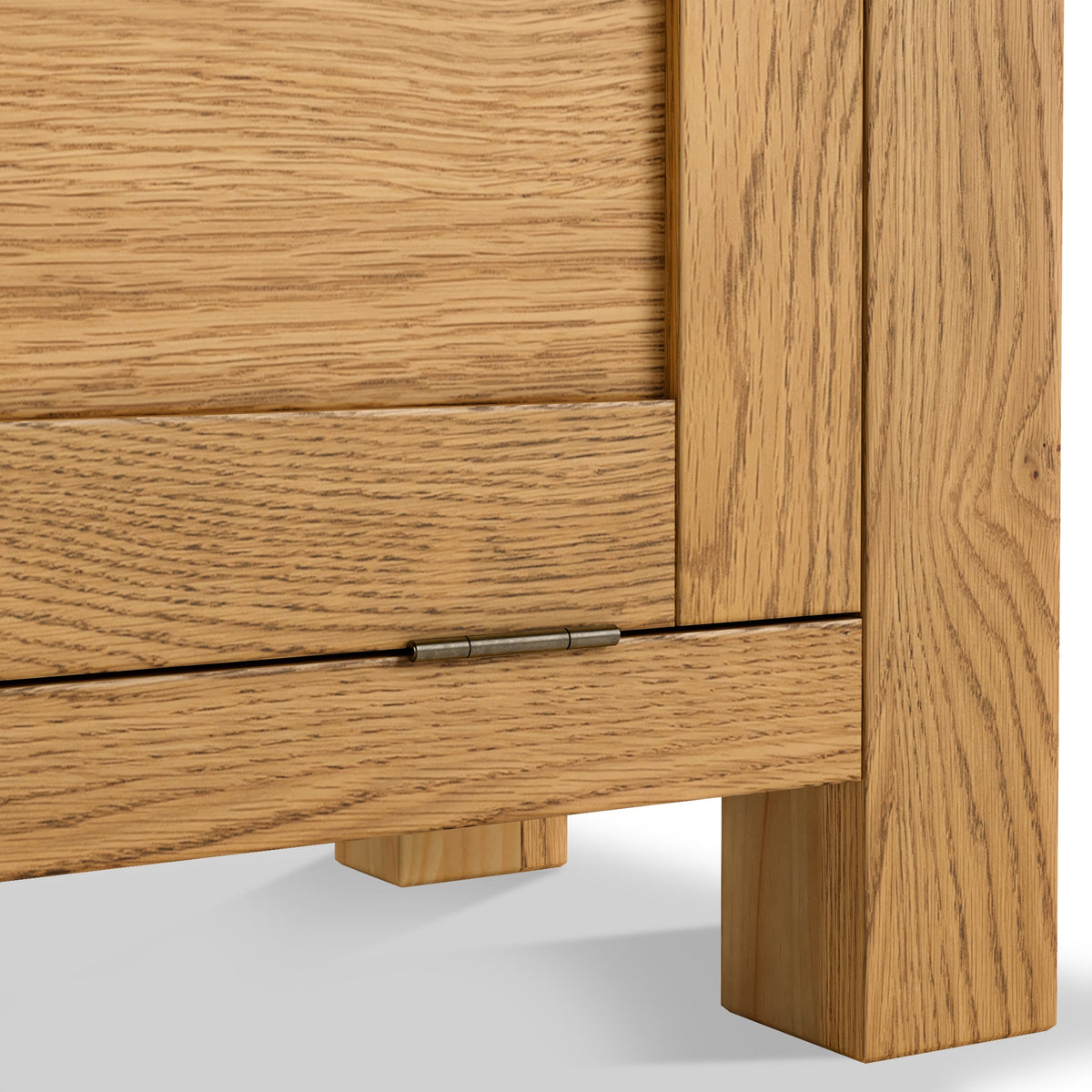 Zelah Oak Storage Bench