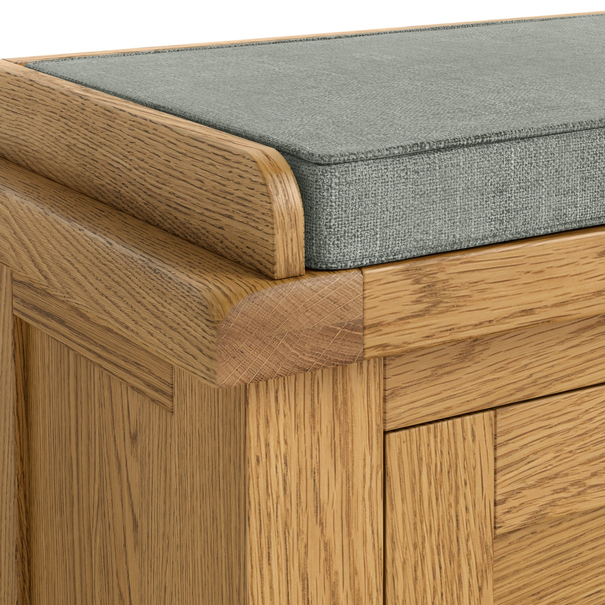 Zelah Oak Storage Bench