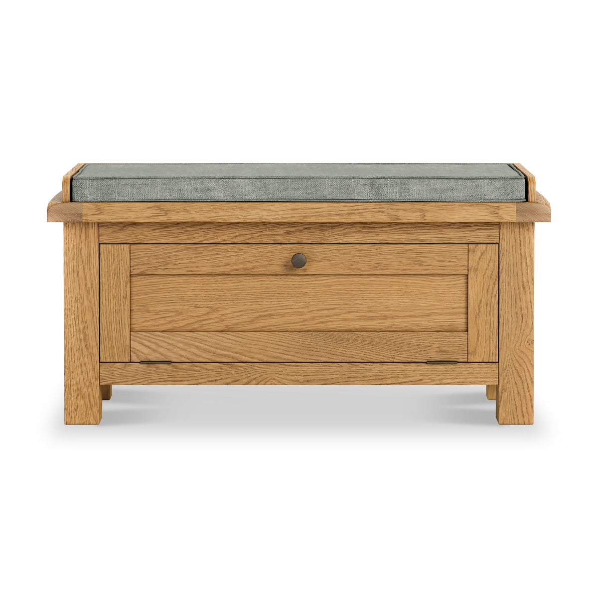 Zelah Oak Storage Bench