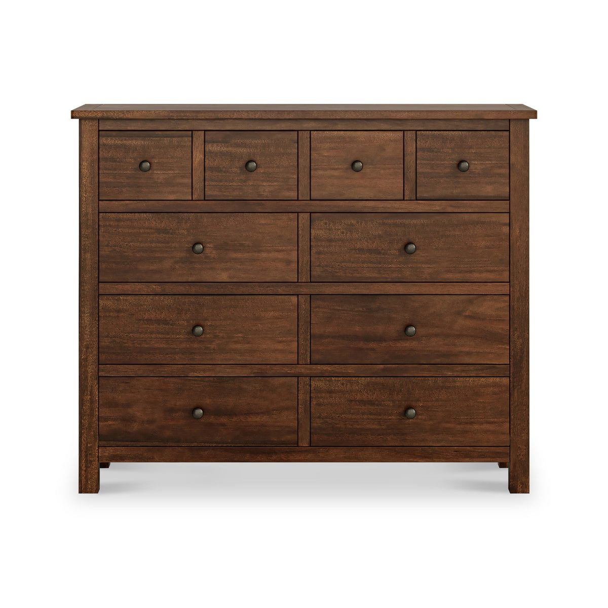 Duchy Acacia 4 Over 6 Chest Of Drawers