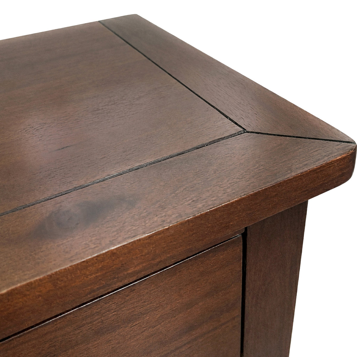 Duchy Acacia XL 3 Drawer Bedside Table