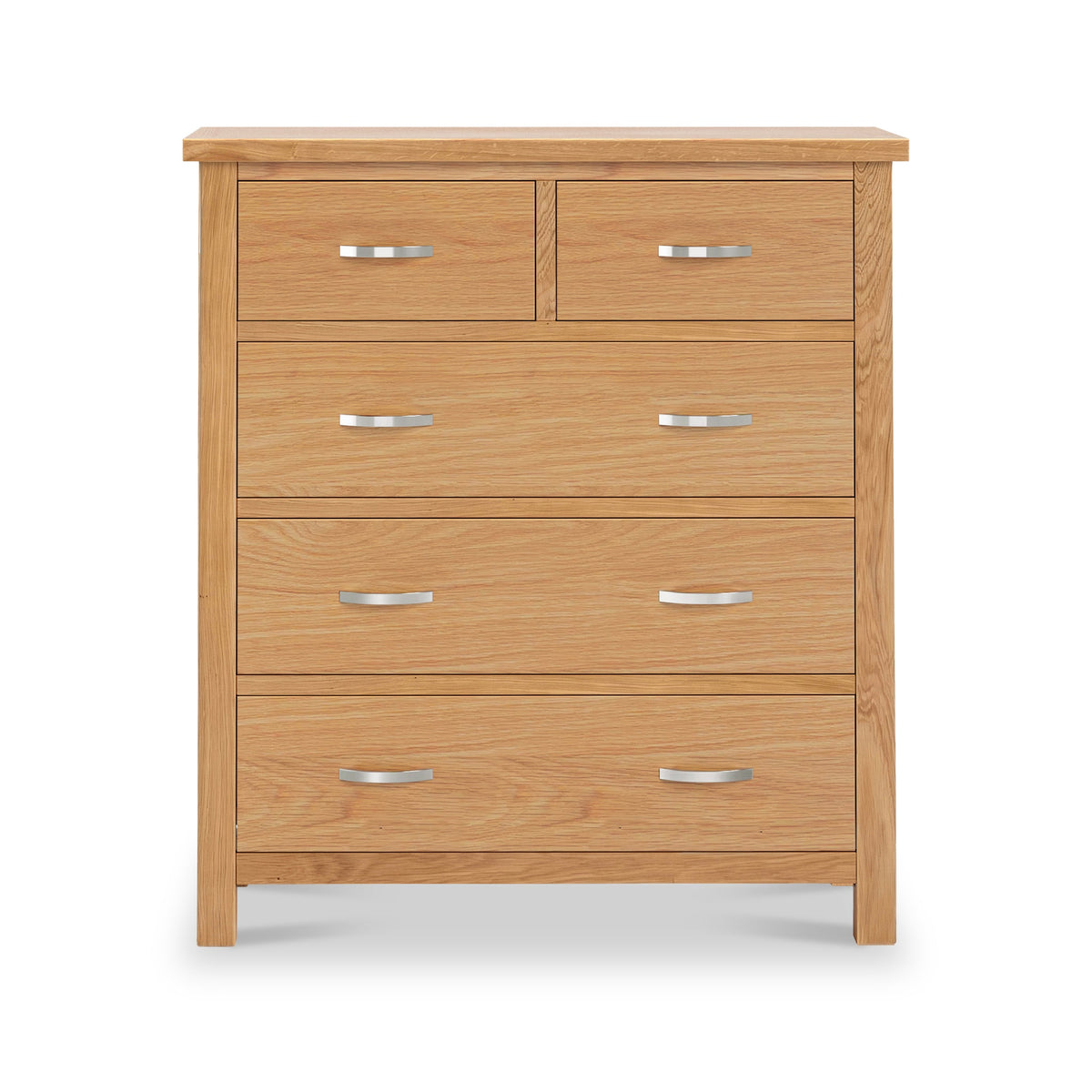 London Oak XL 2 Over 3 Chest Of Drawers